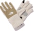 Order The North Face Fleece Logo Print Gloves Brown/Off-White Unisex Warm Fashion NJ3GN51K