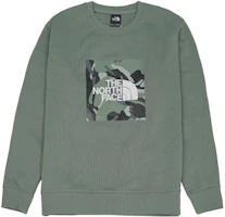 The North Face Fleece Logo Print Pullover Sweatshirt Gemstone Green Unisex NF0A5AZJ-V1T The North Face Fleece Logo Print Pullover Sweatshirt Gemstone Green Unisex NF0A5AZJ-V1T