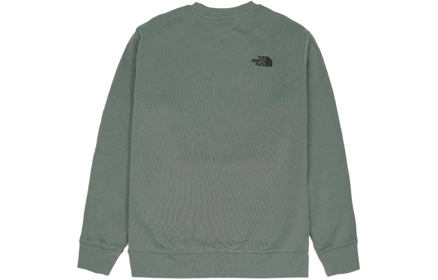 Lookbook The North Face 寶石綠印花Logo抓毛圓領衫 男女款 NF0A5AZJ-V1T