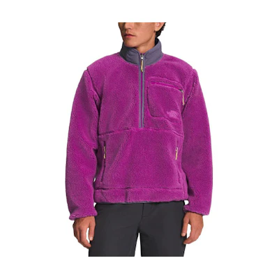 TNF Fleece Pullover Sweatshirt Rose Purple NF0A7URN-JK3