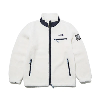 TNF Fleece Sherpa Jacket Unisex White NJ4FL63C