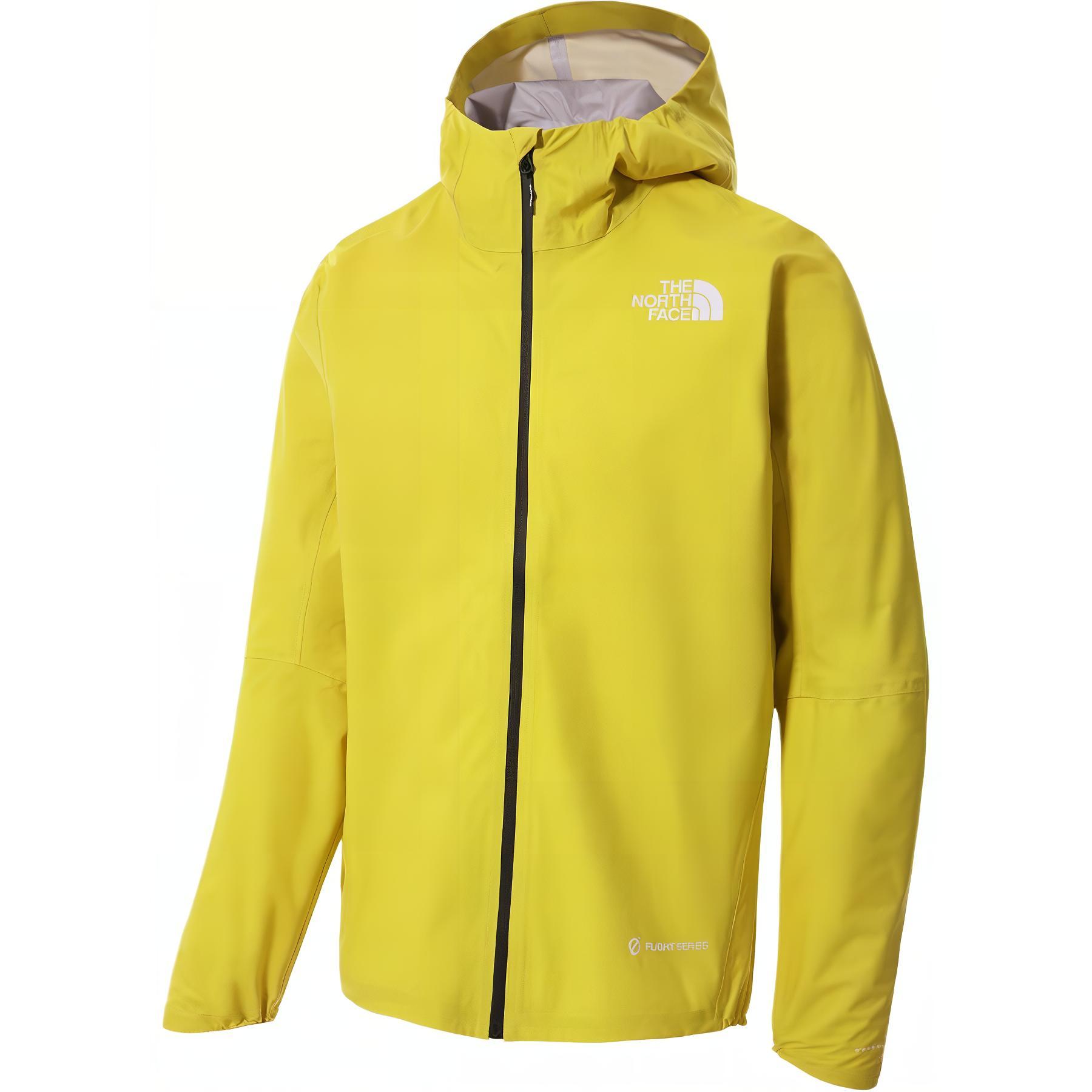 TNF Flight Series LIGHTRISER FUTURELIGHT Hooded Jacket Yellow Men NF0A536F-760