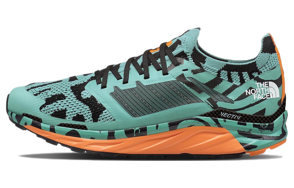 The North Face Flight Vectiv X Elvira trail running shoes 'Wasabi Fernando Elvira Collab Print Tnf Black'