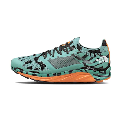 The North Face Flight Vectiv X Elvira trail running shoes 'Wasabi Fernando Elvira Collab Print Tnf Black'