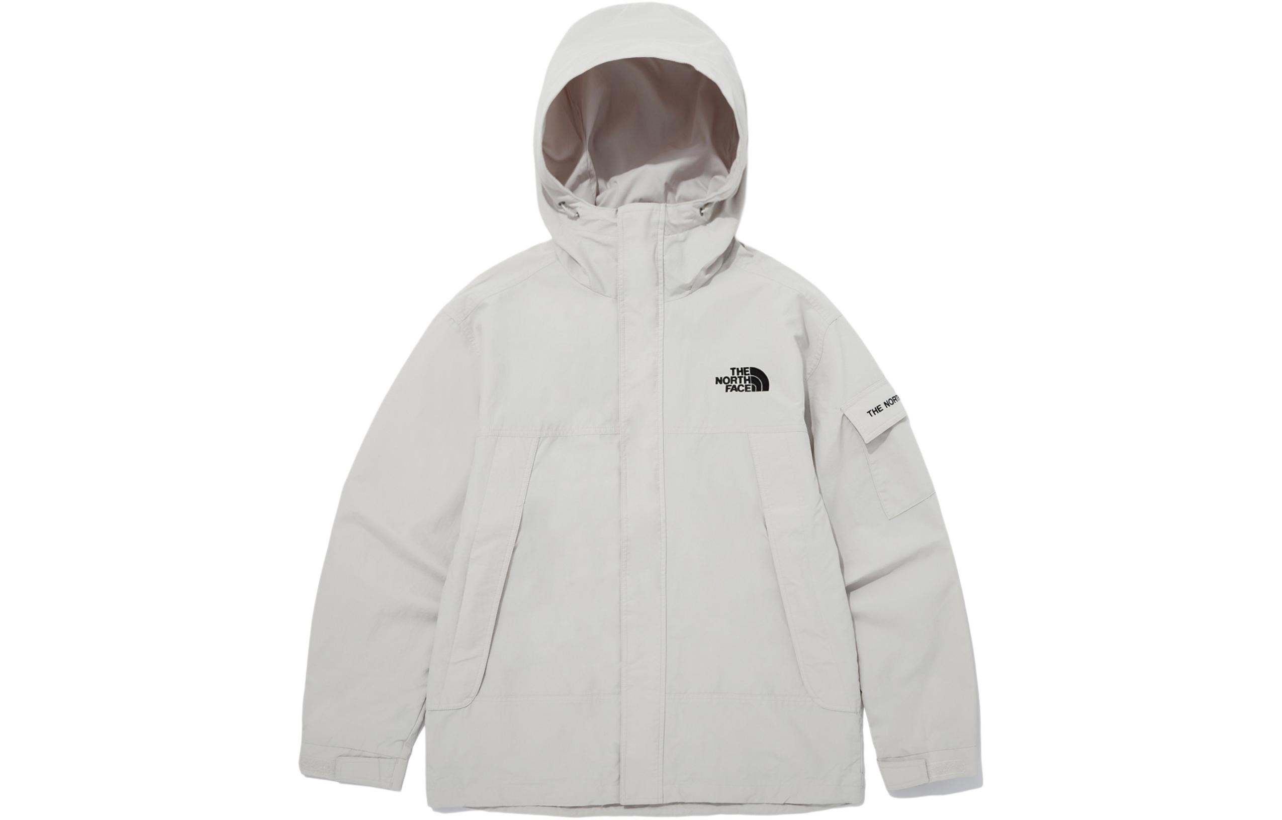 TNF Free Jacket Light Gray Hoodie Long Sleeve Outerwear NJ3BQ00E