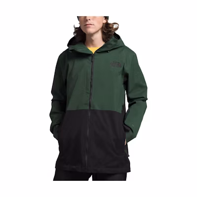 TNF Freedom Stretch Colorblock Green Hooded Zip Jacket NF0A82VV-KII