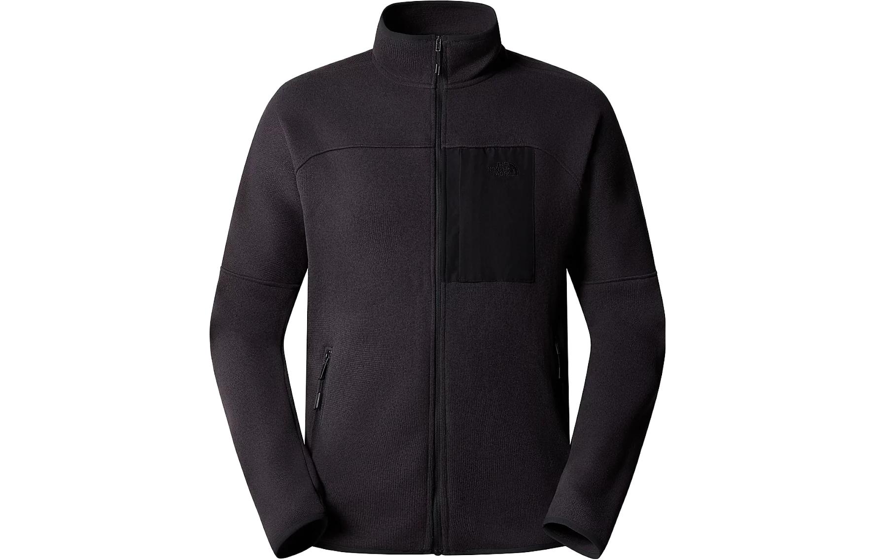 TNF Front Range Solid Fleece Zip Jacket Black NF0A84HV-KS7 圖 2