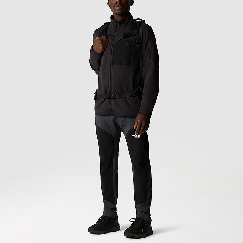 TNF Front Range Solid Fleece Zip Jacket Black NF0A84HV-KS7 圖 4