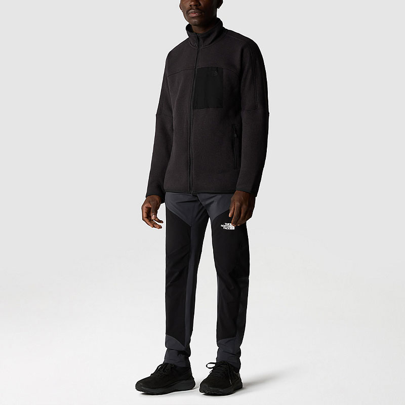 TNF Front Range Solid Fleece Zip Jacket Black NF0A84HV-KS7 圖 5