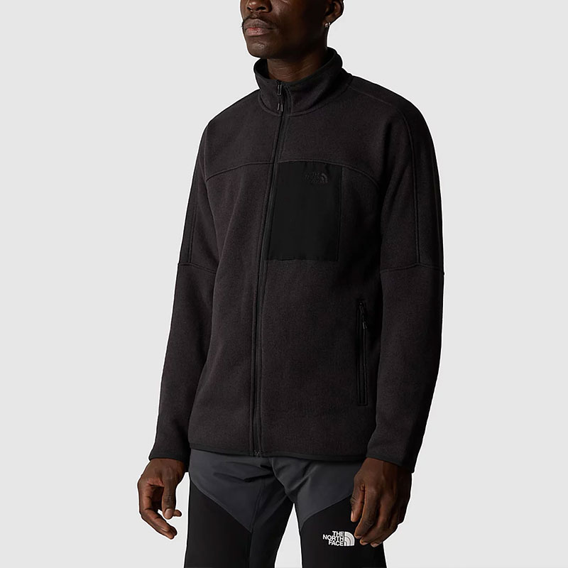 TNF Front Range Solid Fleece Zip Jacket Black NF0A84HV-KS7 圖 7