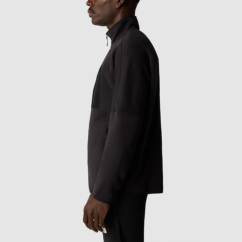 TNF Front Range Solid Fleece Zip Jacket Black NF0A84HV-KS7 圖 10