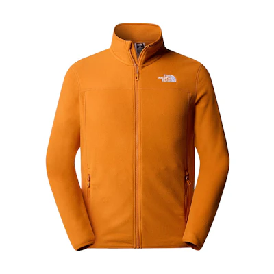 TNF Full-Zip Fleece Jacket Solid Orange NF0A855X-PCO