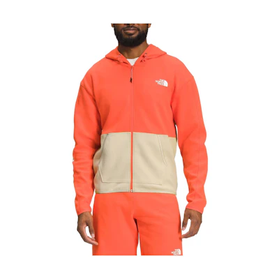 TNF Full-Zip Hoodie Retro Orange NF0A7UQ2-PV9