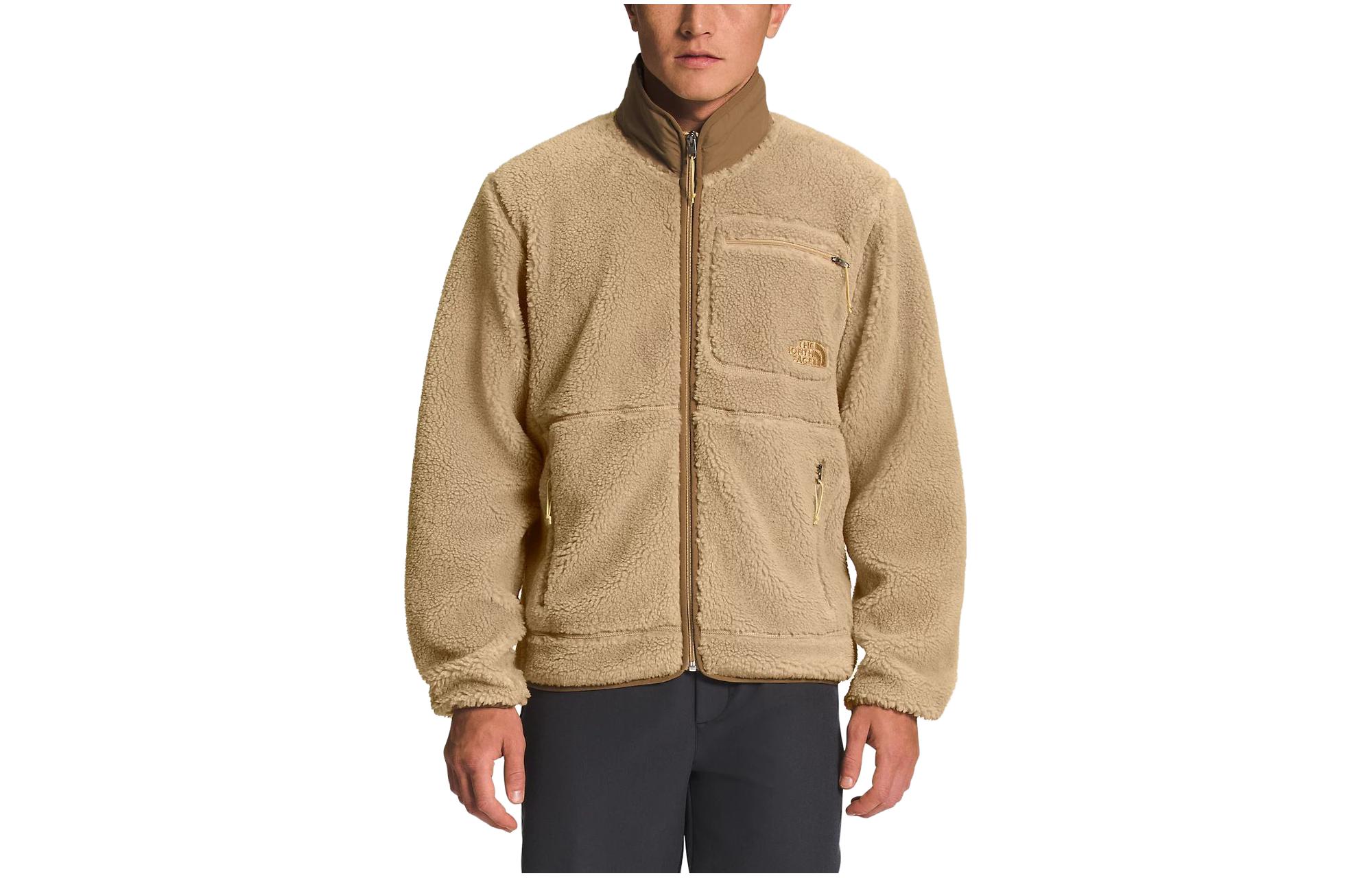 TNF Full-Zip Multi-Pocket Jacket Khaki NF0A7URL-QV3