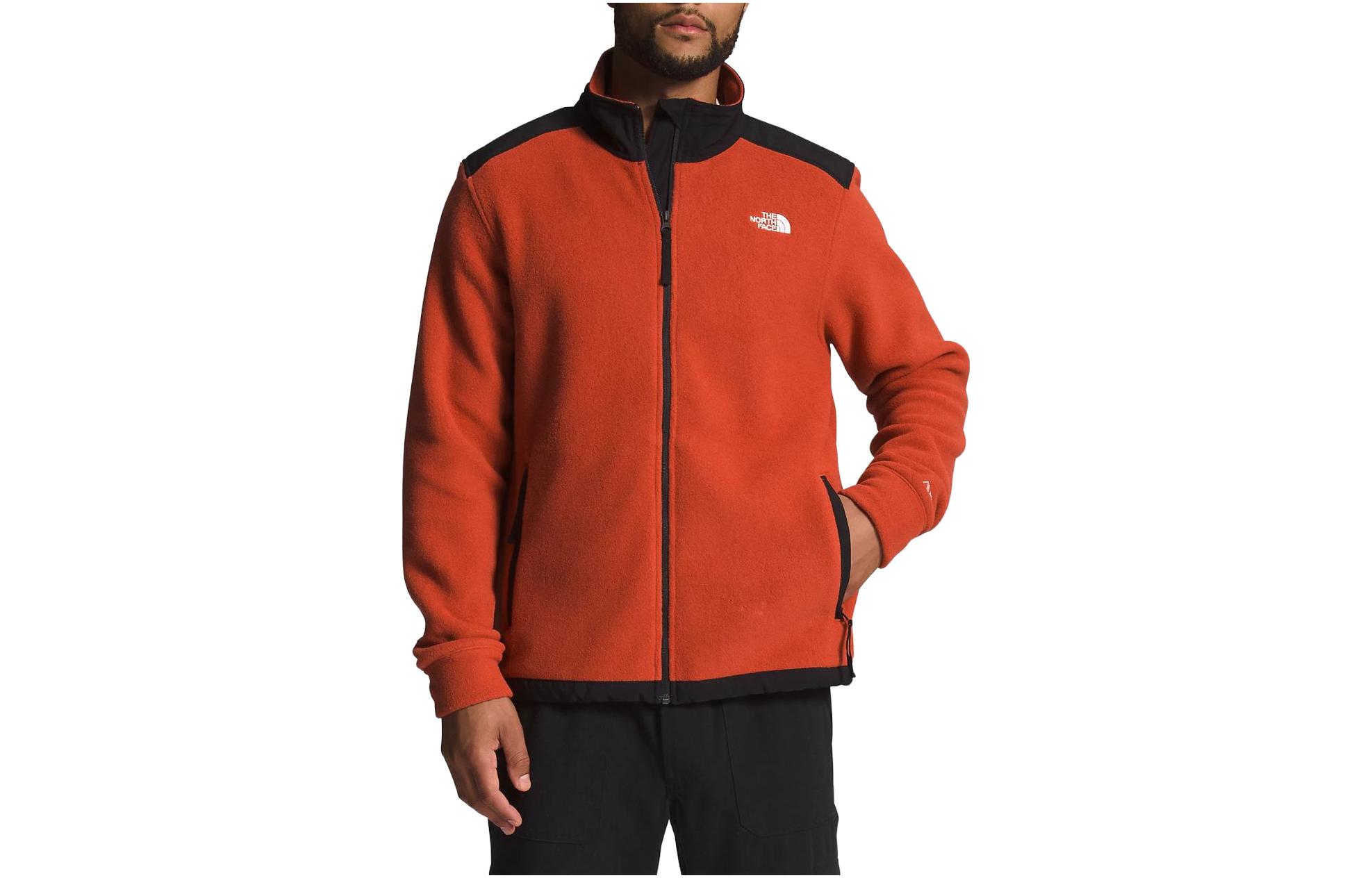 TNF Full-Zip Printed Jacket Orange/Black NF0A7WWL-SV6