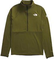 The North Face Futurefleece LT ½ Zip Summit Pullover Olive Green Sweater NF0A5J8R-PIB The North Face Futurefleece LT ½ Zip Summit Pullover Olive Green Sweater NF0A5J8R-PIB