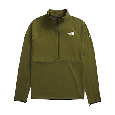 TNF Futurefleece LT ½ Zip Summit Pullover Olive Green Sweater NF0A5J8R-PIB