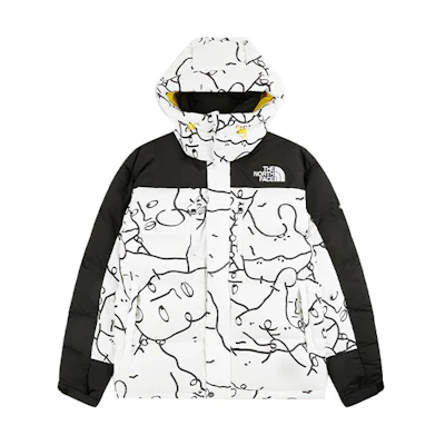 TNF FW21 Shantell Martin Cartoon Print Down Jacket White Men’s NF0A55I6-26C