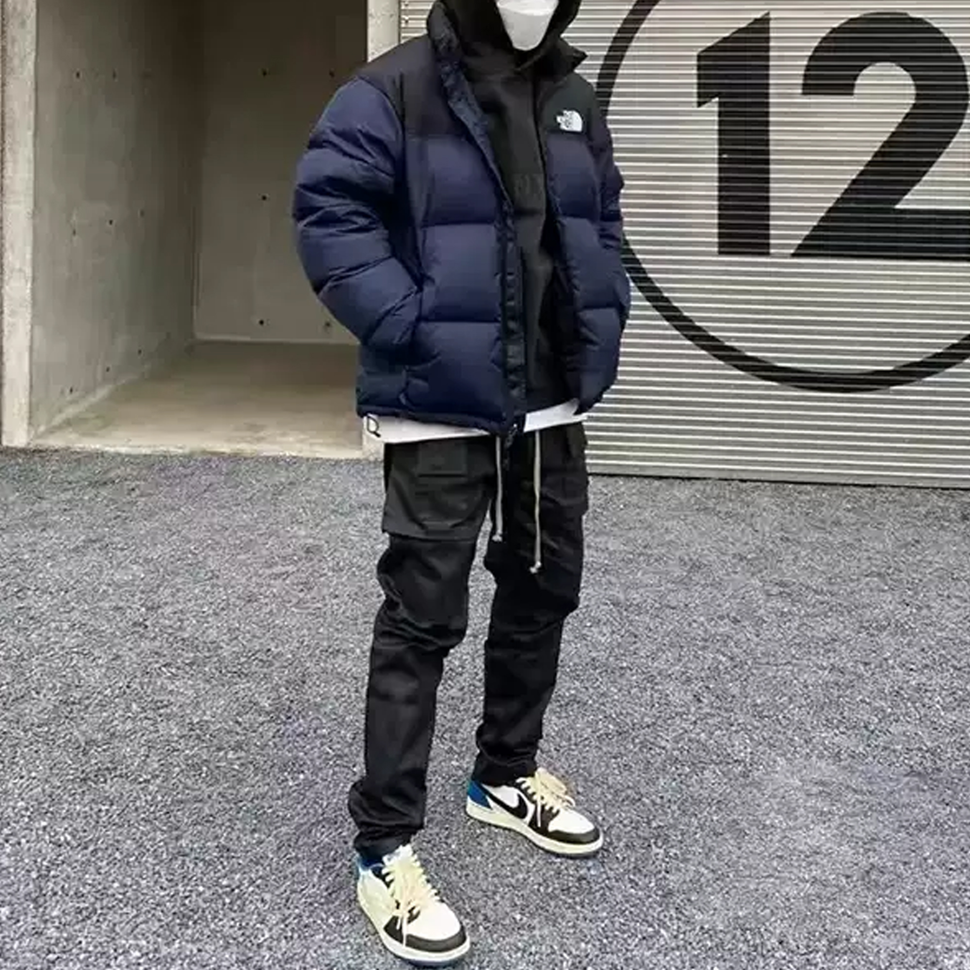 THE NORTH FACE FW22 1996 Eco Nuptse Logo Embroidered Puffer Jacket Blue Unisex NJ1DN75C 圖 5