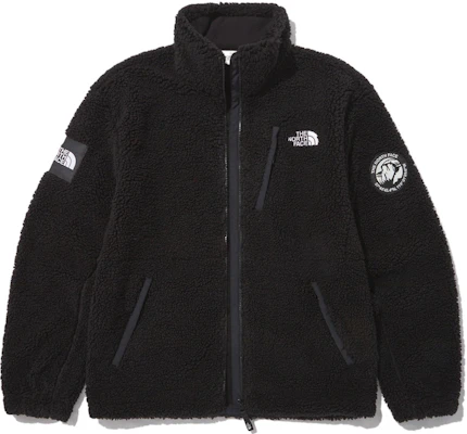 THE NORTH FACE FW22 Black Solid Fleece Jacket with Zip-Up Stand Collar NJ4FN50L-Clothing Buy THE NORTH FACE FW22 Black Solid Fleece Jacket with Zip-Up Stand Collar NJ4FN50L-Clothing