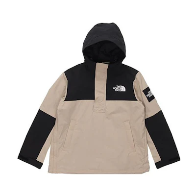 TNF FW22 Beige Colorblock Waterproof Windproof Hooded Softshell Jacket Unisex NA3BN10K
