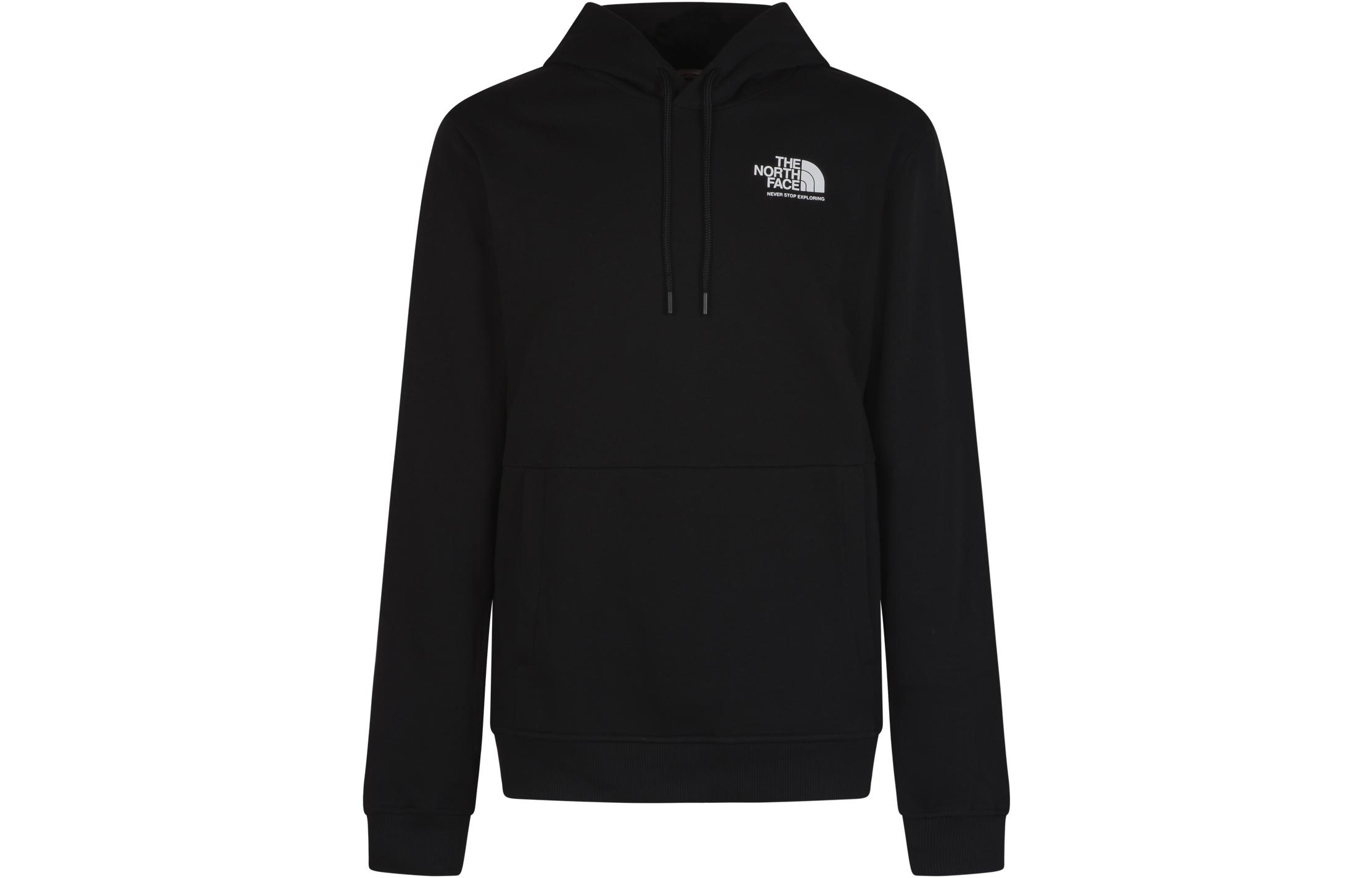 TNF FW22 Black Oversized Logo Pullover Sweatshirt NF0A7X2G-JK3