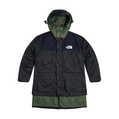 TNF FW22 Black Reversible Jacket with Detachable Hood NF0A7WA2-JK3