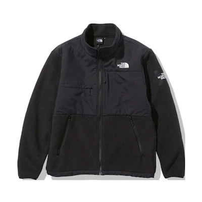 TNF FW22 Denali Retro Colorblock Logo Jacket Black Men NA72051-K