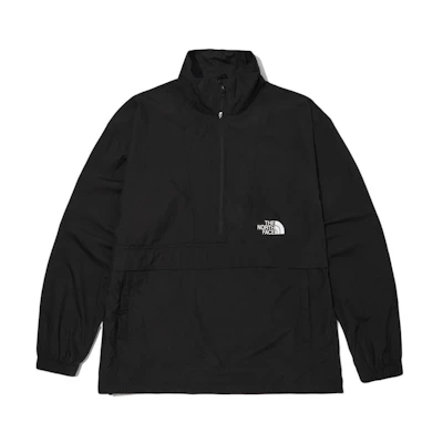 TNF FW22 Half-Zip Logo Jacket Black - Fall Collection NA3BN05A