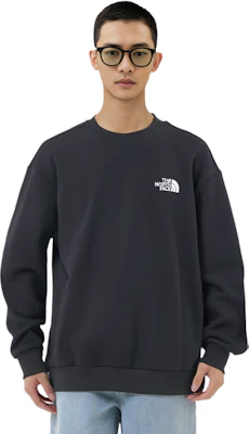 The North Face FW22 復古款LOGO印花黑色圓領衛衣 男女適用 NM5MN53A Shop The North Face FW22 復古款LOGO印花黑色圓領衛衣 男女適用 NM5MN53A