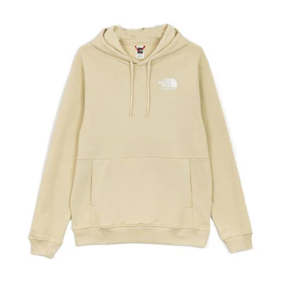 TNF FW22 Logo Print Hoodie Off-White NF0A7X2G3-X41