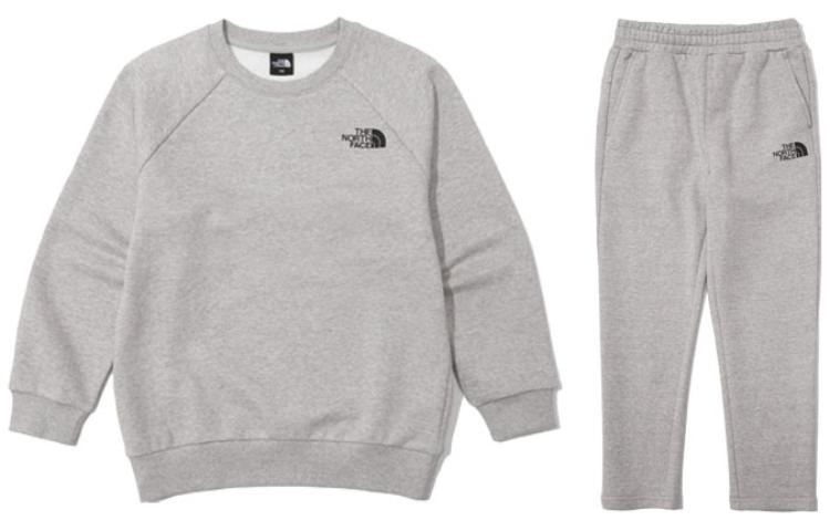 TNF FW22 Logo Sweatshirt & Jogger Set Unisex NM5MN51T