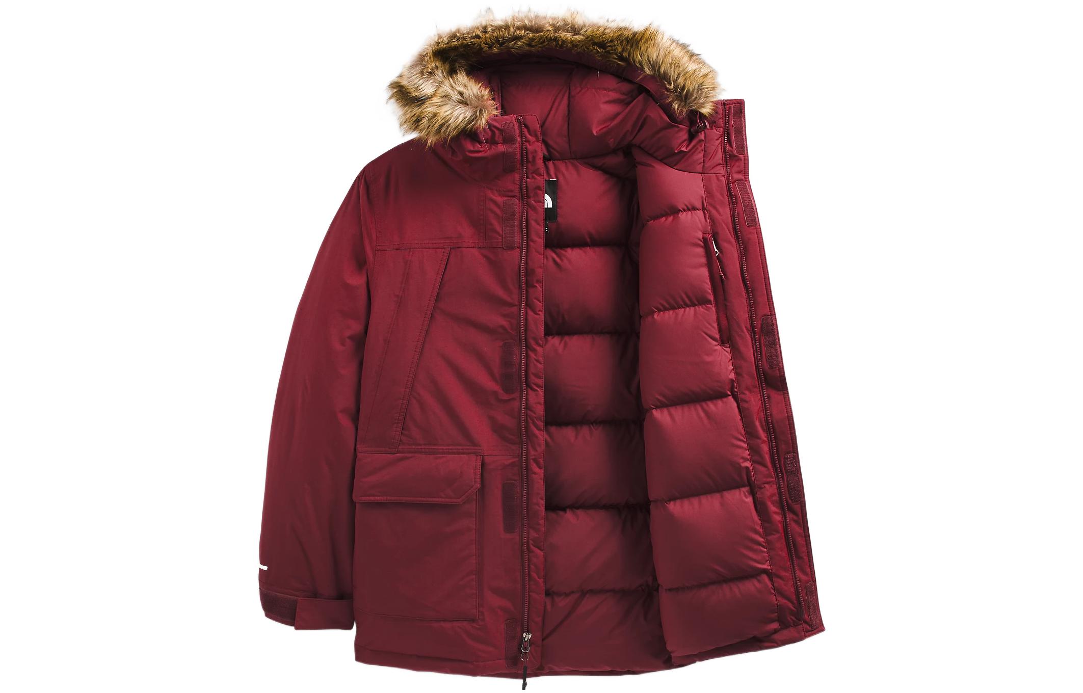 The North Face FW22 McMurdo Red Waterproof Hoodie Jacket NF0A5GJF-6R3