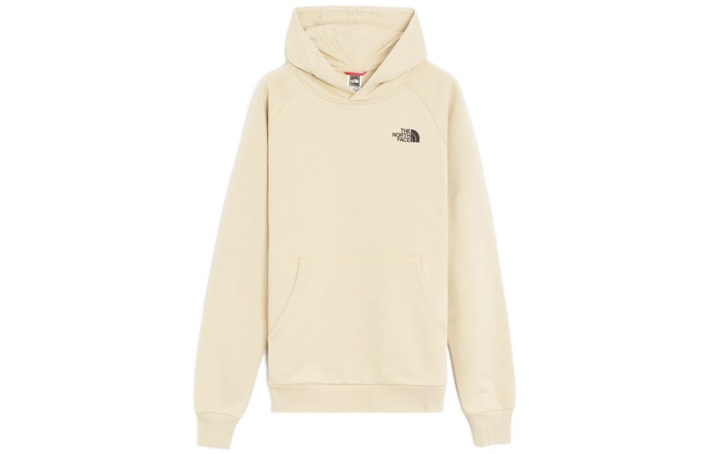 TNF FW22 Raglan Red Box Beige Hoodie Long Sleeve Sweatshirt NF0A2ZWU3-X41