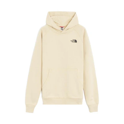 TNF FW22 Raglan Red Box Beige Hoodie Long Sleeve Sweatshirt NF0A2ZWU3-X41