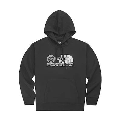 TNF FW22 Unisex Fleece Pullover Hoodie Black NF0A7W87-JK3