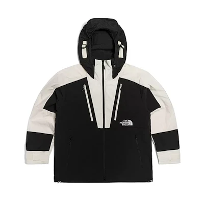 TNF FW22 Urban Exploration Colorblock Logo Hoodie Jacket Men NF0A7W93-JK3