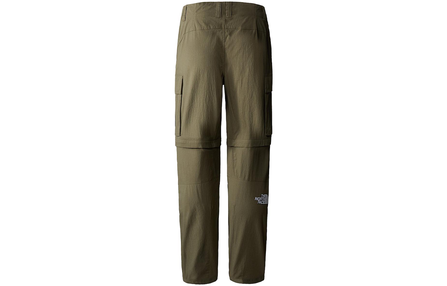 The North Face FW23 Convertible Cargo Pants Colorblock Green NF0A852U-79K