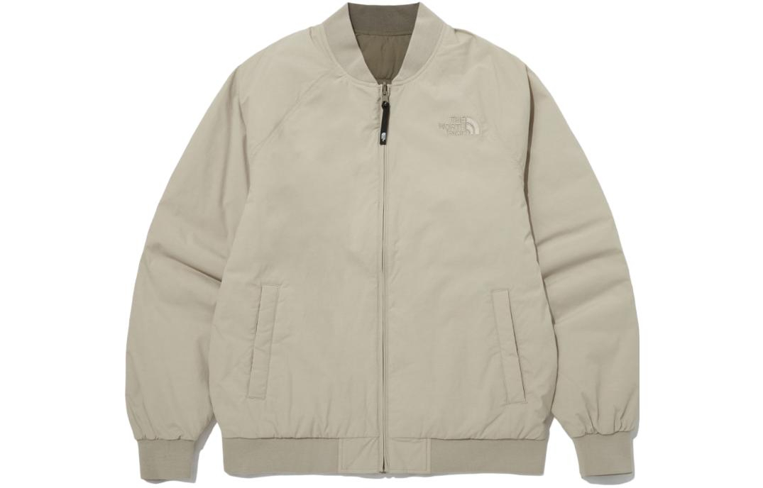 The North Face FW23 Heat Line Reversible Bomber Beige Unisex Jacket. NJ3NP51C