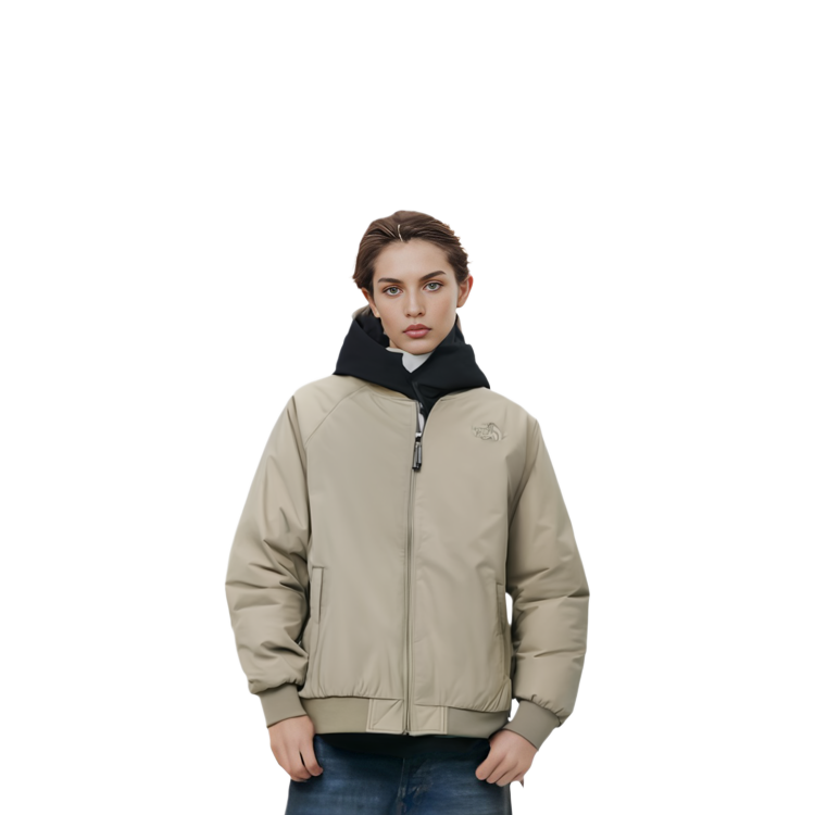 Details for The North Face FW23 Heat Line 可翻轉米色飛行夾克 男女款. NJ3NP51C