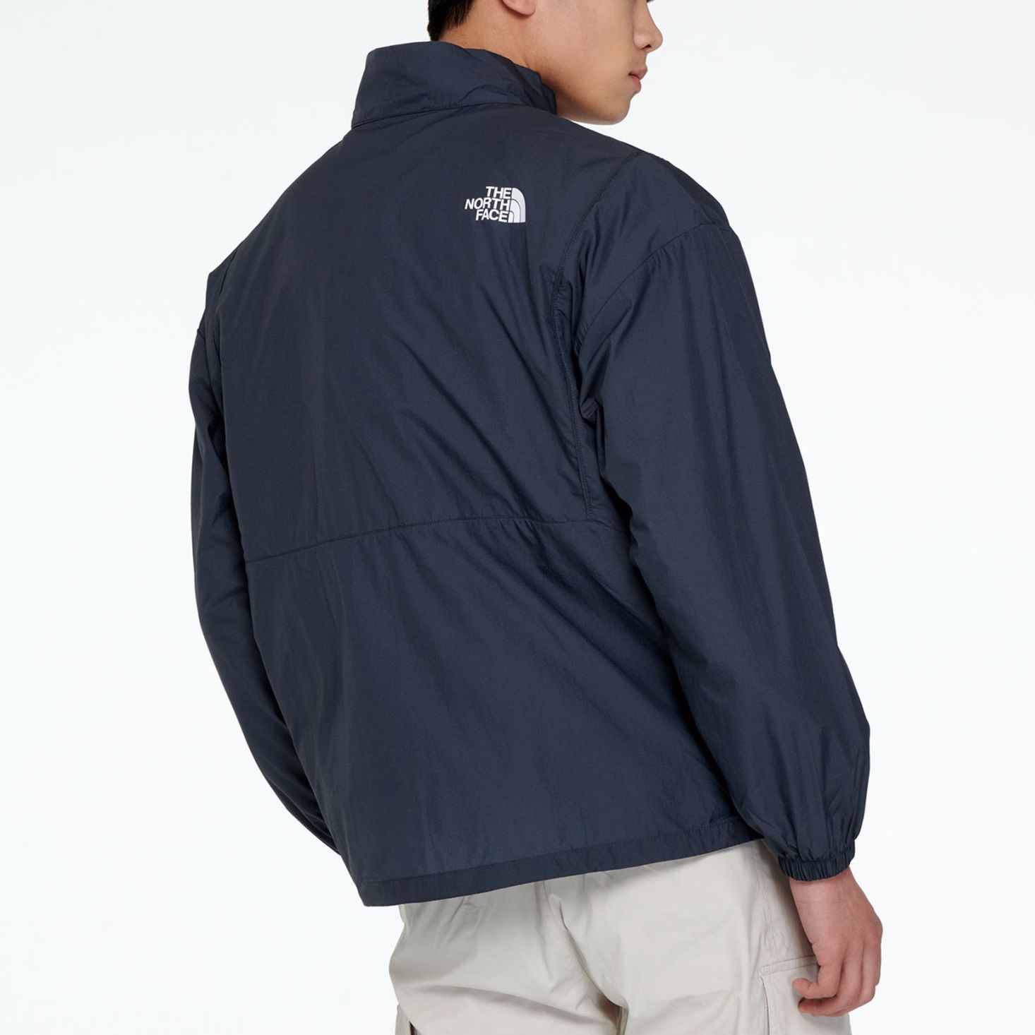 TNF FW23 Rest EX Lightweight Outdoor Jacket Unisex Navy Blue NJ3LP02M 圖 6