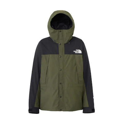 TNF FW24 Baltro Green/Black Colorblock Logo Long Sleeve Fashion Jacket. NP62450-NT