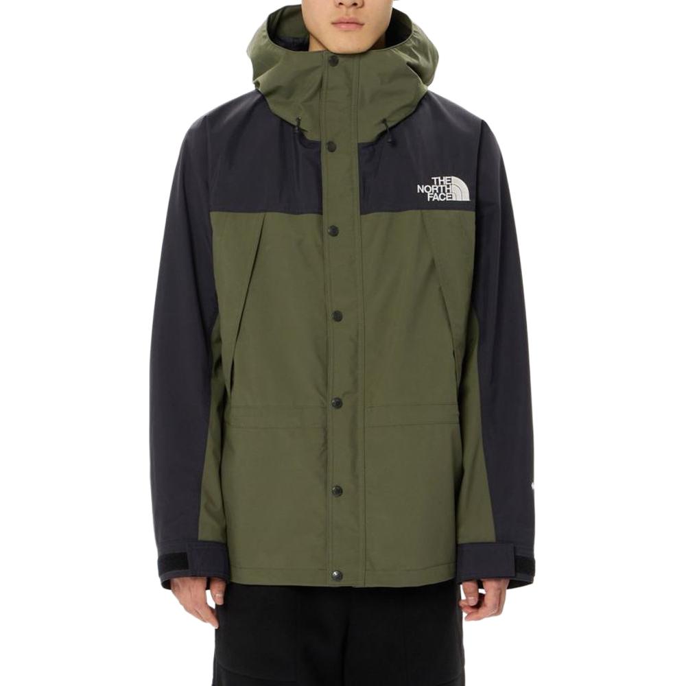 Shop The North Face FW24 綠色/黑色拼接長袖Logo時尚外套. NP62450-NT