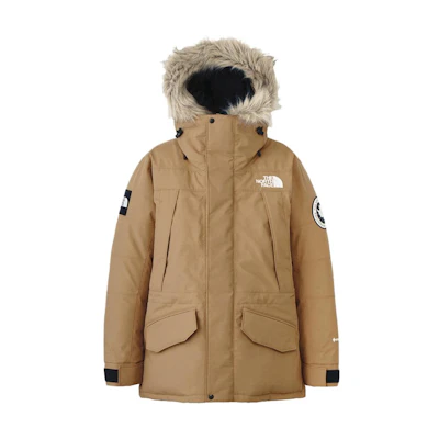 TNF FW24 Baltro Logo Hoodie Brown Down Jacket ND92342-UB