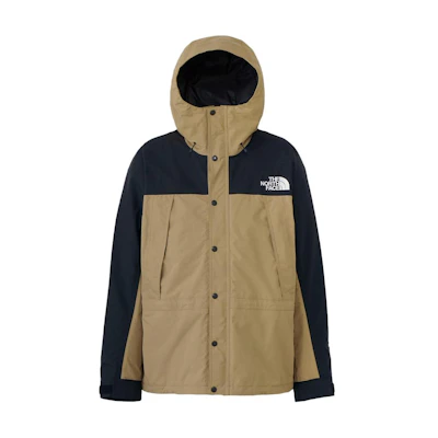 TNF FW24 BALTRO Series Waterproof Colorblock Hooded Jacket Brown/Black. NP62450-KT