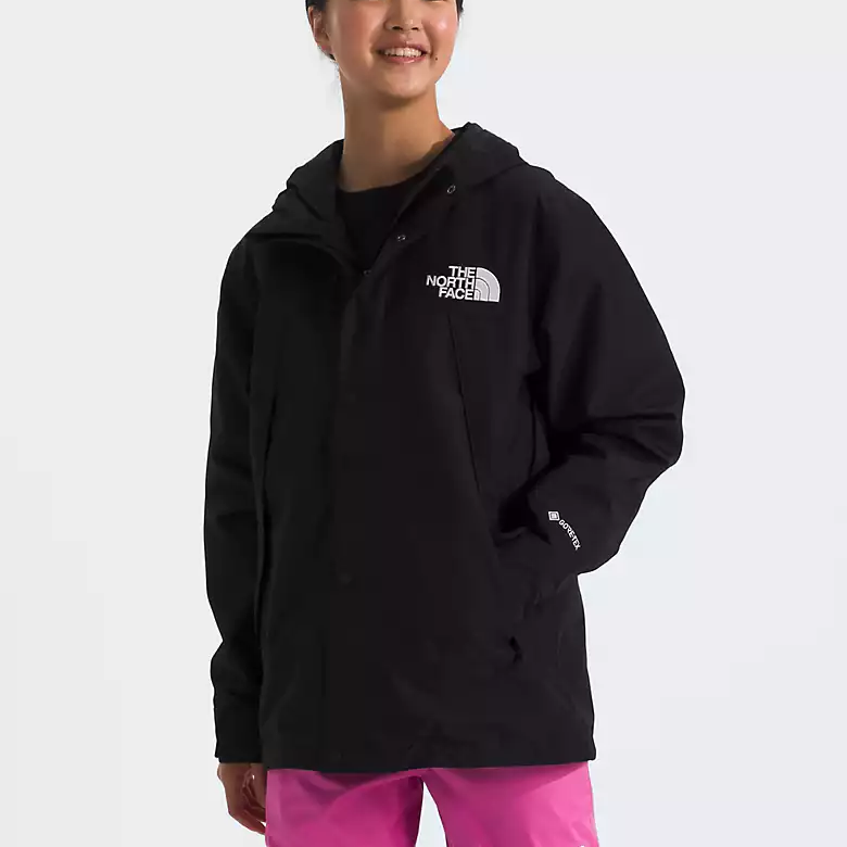 TNF FW24 GORE-TEX® Black Youth Hooded Jacket Long Sleeve Casual Wear NF0A88JY-JK3 圖 3