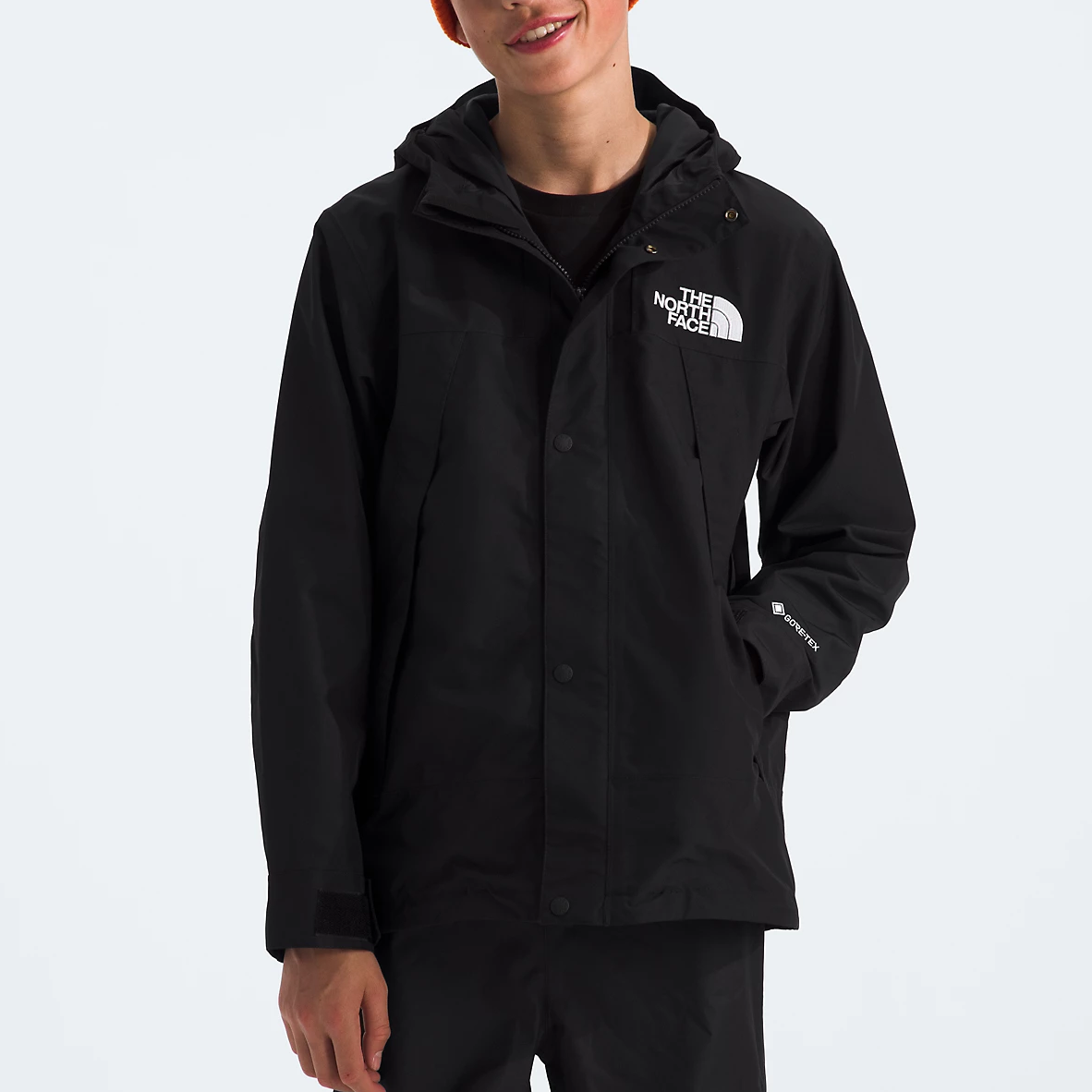 TNF FW24 GORE-TEX® Black Youth Hooded Jacket Long Sleeve Casual Wear NF0A88JY-JK3 圖 4