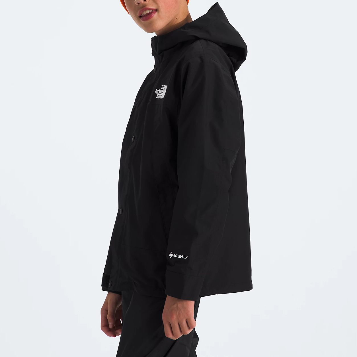 TNF FW24 GORE-TEX® Black Youth Hooded Jacket Long Sleeve Casual Wear NF0A88JY-JK3 圖 6