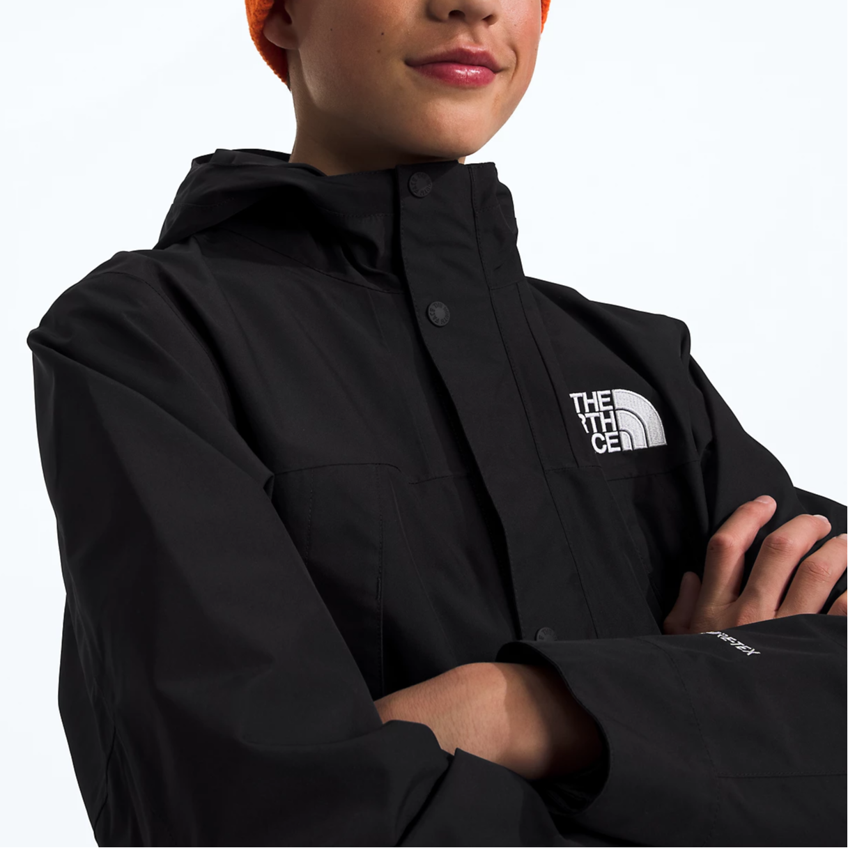 TNF FW24 GORE-TEX® Black Youth Hooded Jacket Long Sleeve Casual Wear NF0A88JY-JK3 圖 7