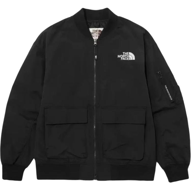 The North Face FW24 Unisex Black All-Round Bomber Jacket NJ3BP12J